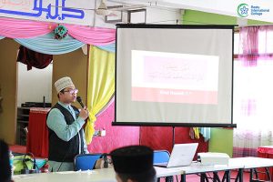 Bengkel Khat Restu International College di SAM Haji Dorani