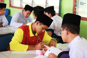 Bengkel Khat Restu International College di SAM Haji Dorani