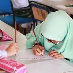 Bengkel Khat Restu International College di SAM Haji Dorani