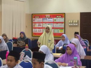 Bengkel Khat Restu International College di SAM Nurul Iman