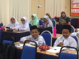 Bengkel Khat Restu International College di SAM Nurul Iman