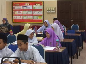 Bengkel Khat Restu International College di SAM Nurul Iman