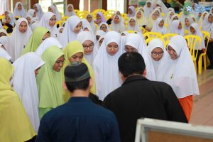 Bengkel Khat Anjuran Restu International College di SAMT Sultan Hisamuddin, Klang