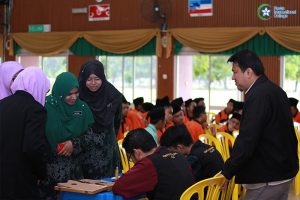 Bengkel Khat Anjuran Restu International College di SAMT Sultan Hisamuddin, Klang