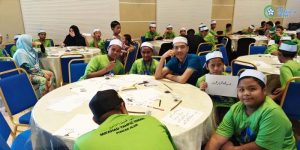 Bengkel Khat Bersama Pelajar Maahad Tahfiz Ismail Sempena Program Iktikaf Ramadhan