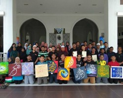 pertandingan khat restu international college