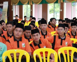 Bengkel Khat Anjuran Restu International College di SAMT Sultan Hisamuddin, Klang